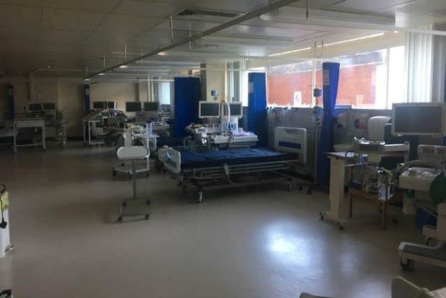 Kettering General Hospital has extended its ICU department to 30 beds to help staff deal with the coronavirus outbreak