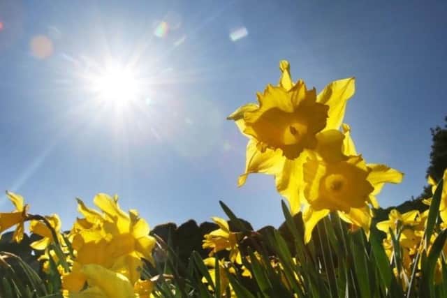 Sunday is set to be nice and warm in Northamptonshire