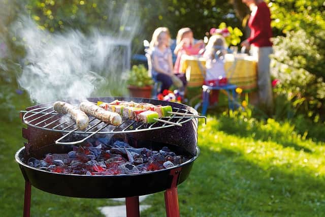 Sunday could be tme to fire up the barbie .. but only for the immediate family