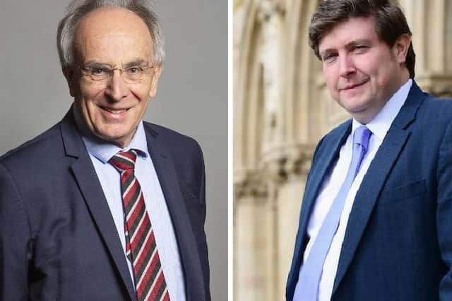 MPs Peter Bone (left) and Andrew Lewer