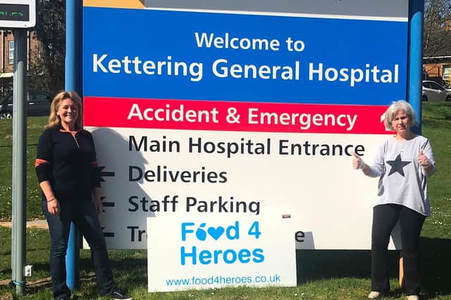 Wendy de Capell Brooke and Kate Toller at KGH