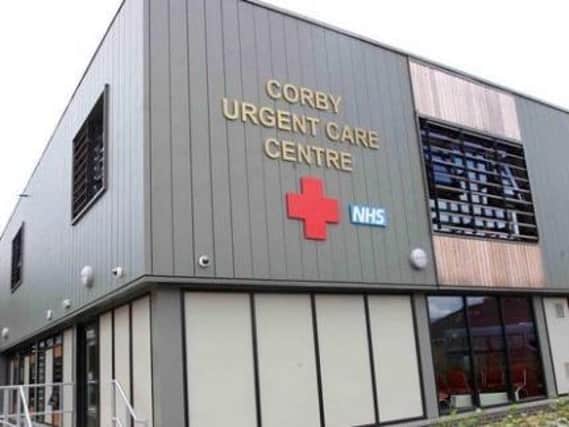 If chosen as the site for Corby's coronavirus clinic the centre would still operate its urgent care service as usual.