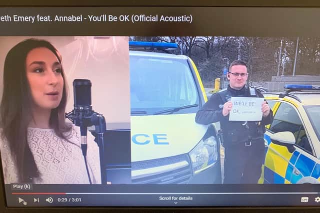 PC Mark Walker features in the music video