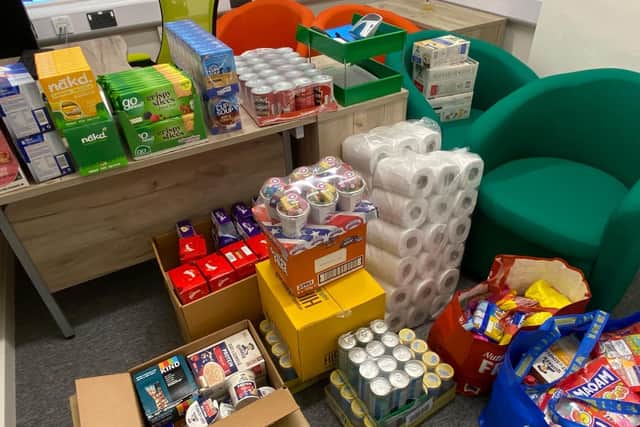 Just some of the donations made by the Northamptonshire Health Charity