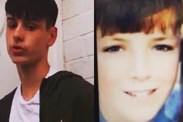 Max Boulton and Jayden Hill are safe and well