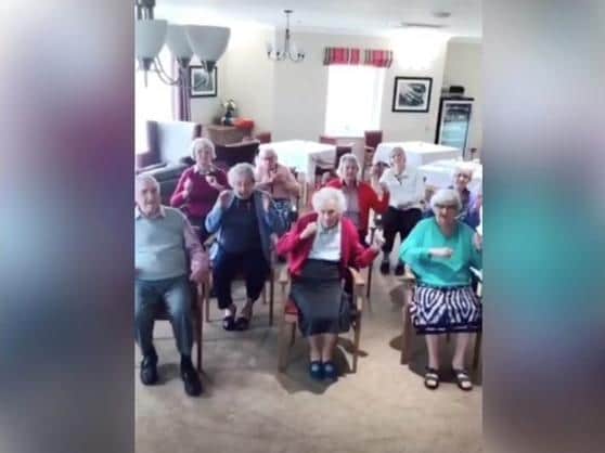 Westhill Park have been embracing Tik Tok and teaching residents trending dances