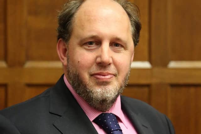 Leader of East Northants Council Cllr Steven North