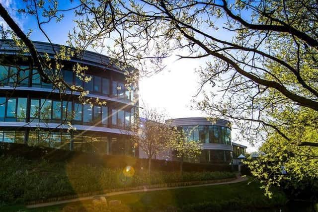 Mercedes' F1 HQ is just down the road from Silverstone at Brackley
