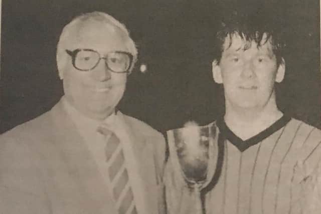 Former Cobblers player Dave Logan was captain of the British Timken Duston team that won the Benevolent Cup in the late 1980s