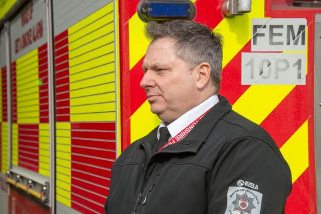 Northants' Chief Fire Officer Darren Dovey