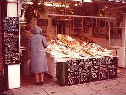 The Bugby family ran a fishmongers in Rushden for more than 100 years