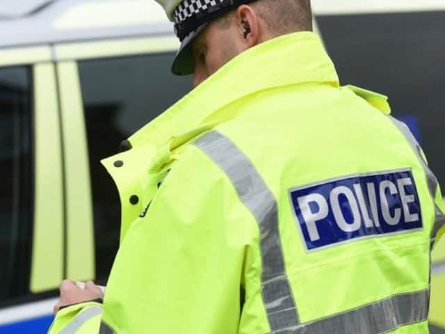The teenager was arrested in Rushden yesterday (Monday)