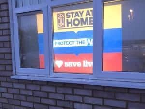 Stay at home, protect the NHS