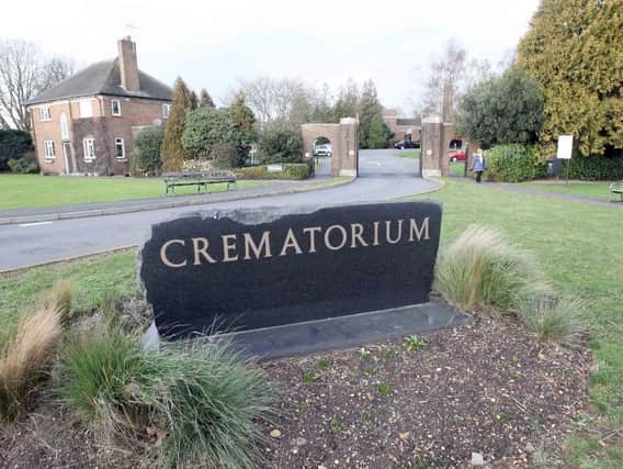 The Warren Hill crematorium and cemetery site.