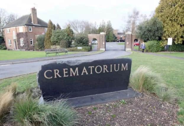 The Kettering crematorium site.