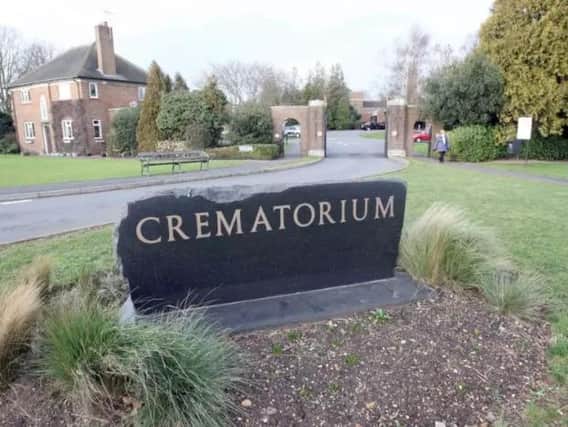 The Kettering crematorium site.