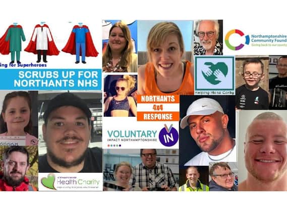 Just some of Northamptonshire's ordinary heroes who are stepping up to help others