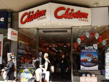 Clinton Cards was a big name on the high street for more than 50 years