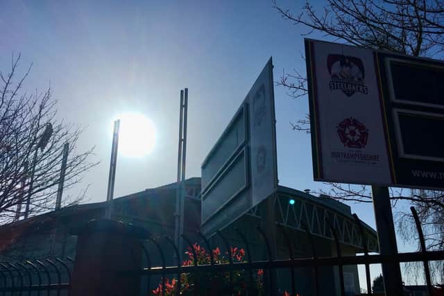 The sun has been shining at the County Ground in recent weeks, but there is still no sign of any cricket being played