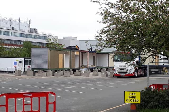 The installation will mean car park A is out of action for six months