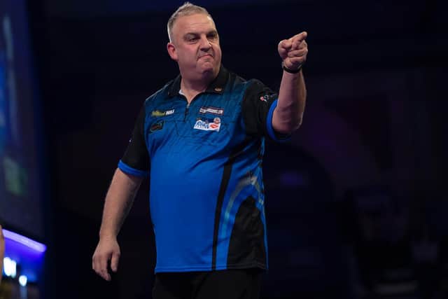 James Richardson won the first-ever Remote Darts League