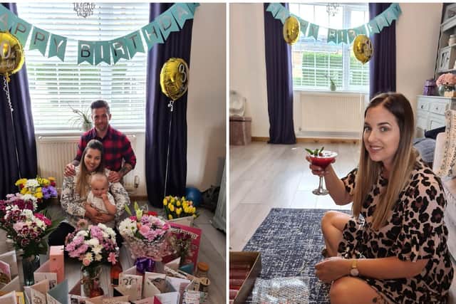 Kelli Toseland was supposed to jetting off to celebrate her 30th birthday