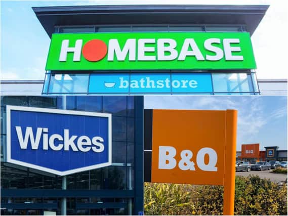 Homebase is joining B&Q in reopening Northants stores with Wickes set to follow