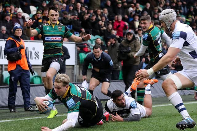 Mallinder was also on the scoresheet against Bristol Bears in February