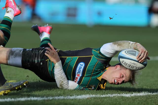 Mallinder notched another try in the defeat to Saracens in February