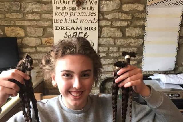 Ellie will donate her hair to the Princess Trust