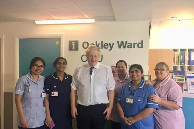 Boris Johnson made a secret nighttime visit to KGH just weeks before he himself would be admitted to the hospital with symptoms of coronavirus
