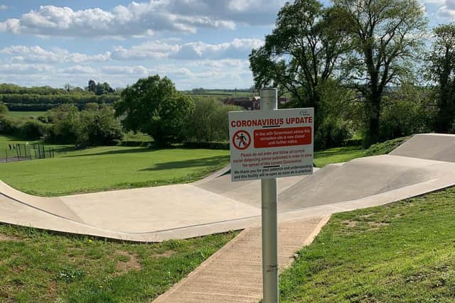 The Rothwell skate park. Credit: Northamptonshire Police