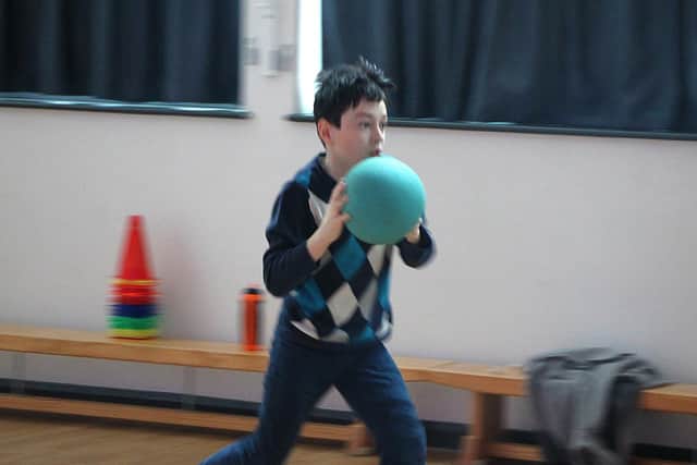 Children got the chance to brush up on their sporting skills