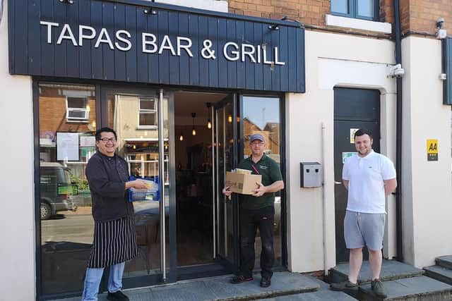 Staff at the R Inn are donating lunches to key workers.