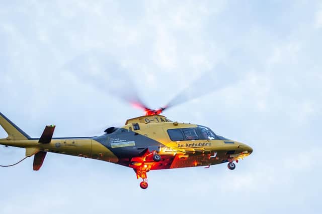Northamptonshire's Air Ambulance needs 22,000 urgently to ease fears of being grounded