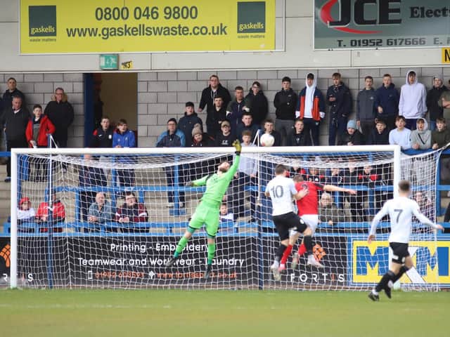 Goalkeeper Paul White has enjoyed a successful stint at Kettering Town since joining the club in September 2016. Picture by Peter Short