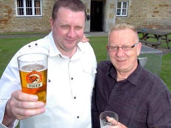 Cliff Morton and Mick Willey are standing shoulder to shoulder with publicans across Corby