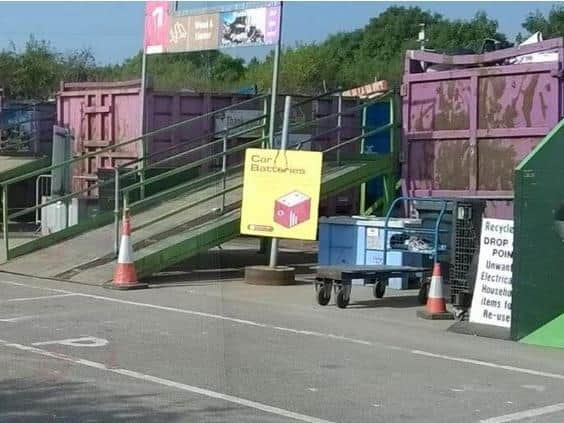 Household waste recycling centres have been closed for weeks