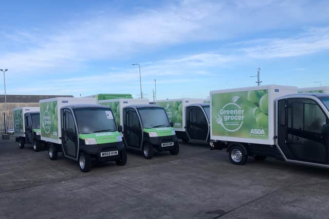 The new electric vans will add thousands of orders a week to 48 Asda stores