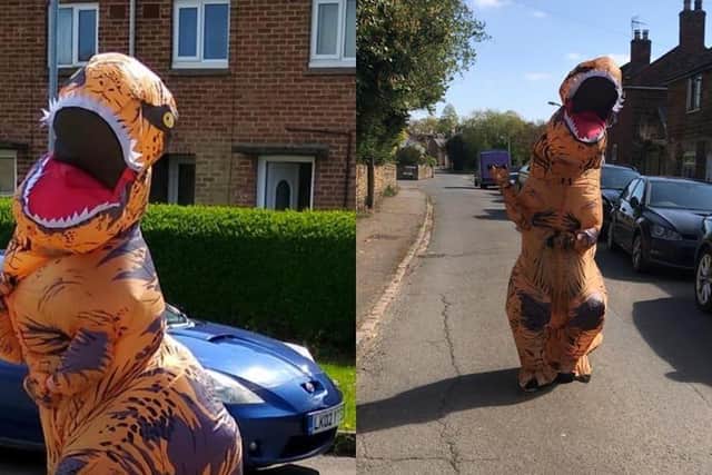 The Broughton Rex has been spotted around the village