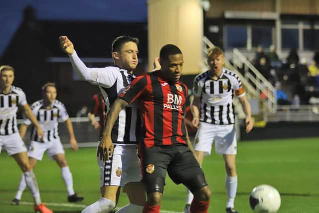Aaron O'Connor has been released by Kettering Town. Picture by Peter Short
