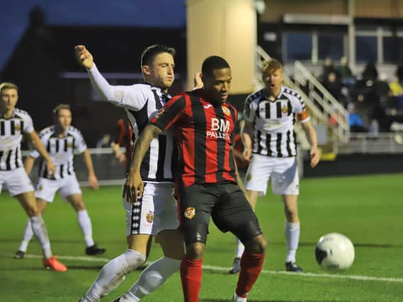Aaron O'Connor has been released by Kettering Town. Picture by Peter Short