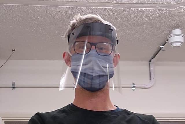 Wellingborough School's DT department has been making visors to distribute locally