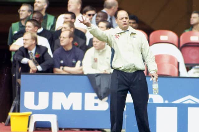 Peter Morris was at the helm during Kettering's memorable FA Trophy run in 2000