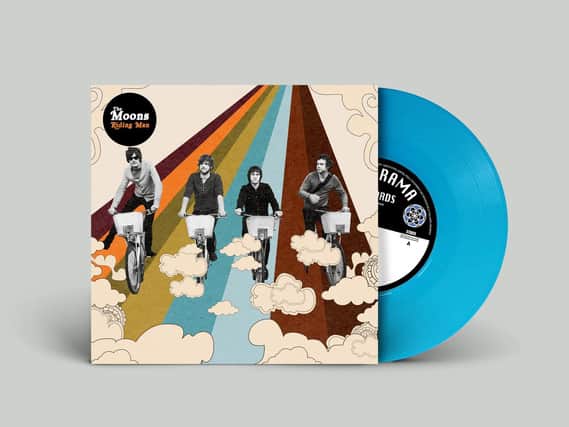 The new single Riding Man is available to pre-order on blue vinyl now.