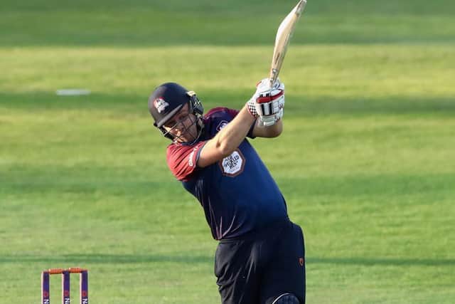 Northants skipper Adam Rossington
