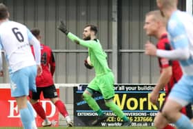 Goalkeeper Paul White has left Kettering Town after turning down a new deal. Pictures by Peter Short