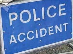 Police are looking for a vehicle involved in a hit and run in Corby earlier today