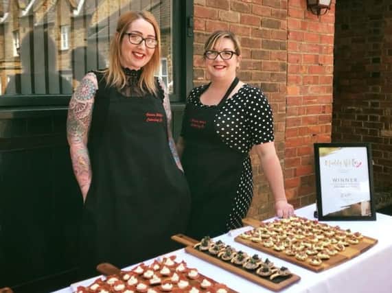Emma and Liz set up their business in 2014 after borrowing 500 each off their husbands to expand their work space from Liz' home into a commercial kitchen.