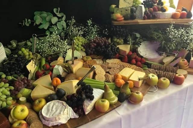 The pair each spend up to 80 hours a week working flat out to cater for their clients perfect wedding.